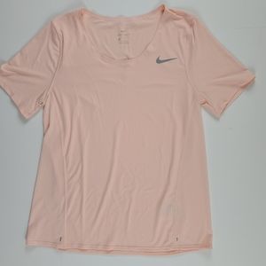 Nike Dri Fit Wmn's Sm Pink Work Out Tee